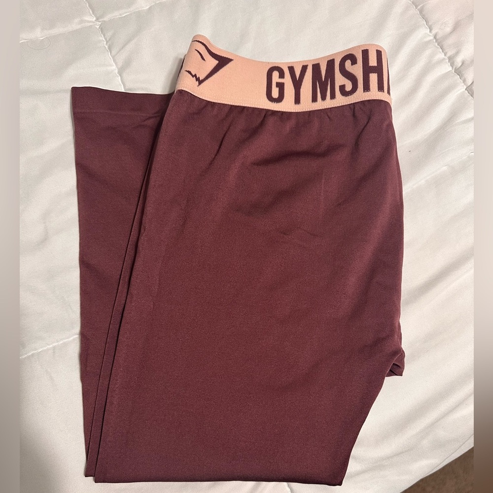 Gymshark Burgundy leggings